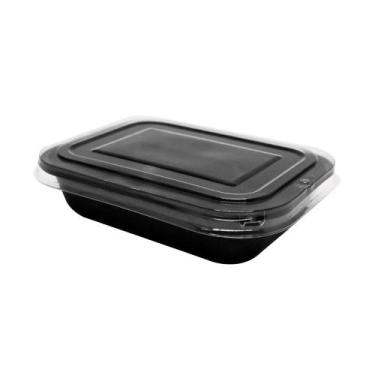 Imagem de Embalagem Forneável com Tampa 800ml G240 Galvanotek com 10 unidades co