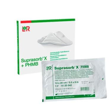 Imagem de Curativo Antimicrobiano Hidrobalance Suprasorb X+phmb 14cm x 20cm 2054