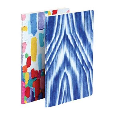 Imagem de Oxford Diários Fresco, 15 x 20 cm, caderno pautado, 80 páginas, designs sortidos, 2 pacotes (90001)