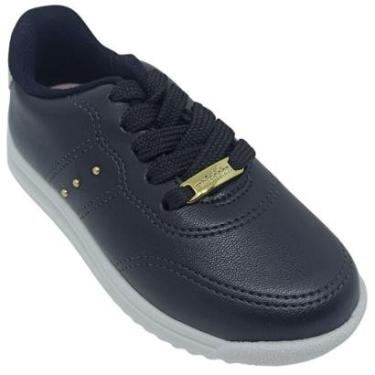 Imagem de Tênis Molekinha Menina Infantil com Bolinhas Laterais-Feminino