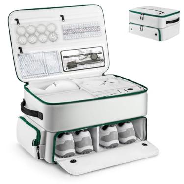 Imagem de BRANTMAKER Organizador de malas de golfe, acessórios de golfe para homens/mulheres para guardar coisas e equipamentos, presentes legais para golfistas, pai, ele/ela, aniversário ou dia dos pais