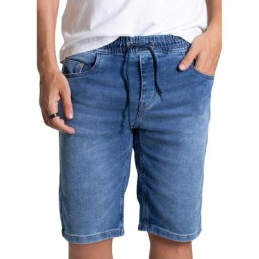 Imagem de Bermuda Jeans Sawary - 279086 - Azul médio 38-Masculino