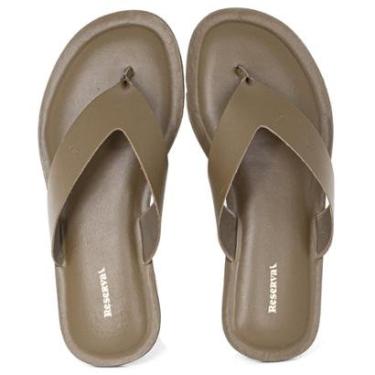 Imagem de Sandália Masculina Reserva Go Atenas Couro Legítimo Solado Tratorado Confortável 751340001-Masculino