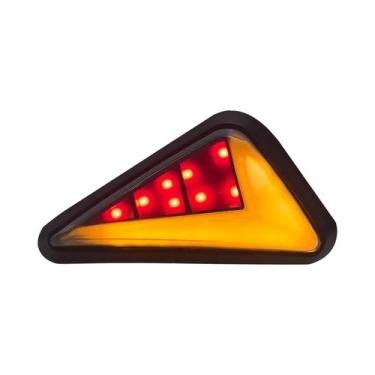 Imagem de Luzes De Sinalização LED Para Motocicleta 12V, Indicador De Sinalizaçã