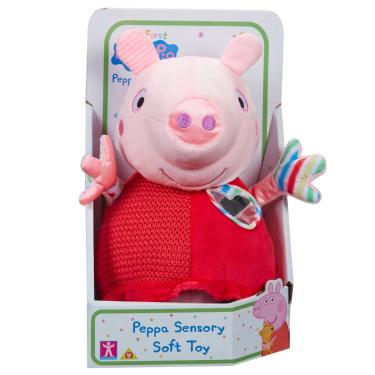 Imagem de Pelúcia Peppa Pig Minha Primeira Pelúcia Sensorial - Sunny 2336