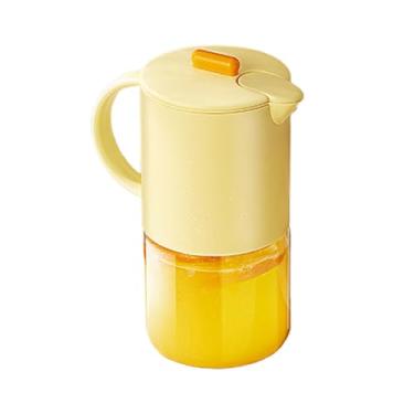 Imagem de Jarra de vidro com tampa | Jarro de água de 1500 ml para chá gelado e suco caseiro - Jarro dispensador de bebidas para armazenar bebidas quentes/frias, armazenamento de líquidos, geladeira, café