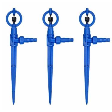 Imagem de 3 Aspersor Bailarina P5 com Haste e Adaptador P/ Mangueiras - Agrojet