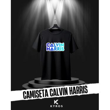 Imagem de Camiseta Calvin Harris - 100% Algodão Unissex, Verde, M