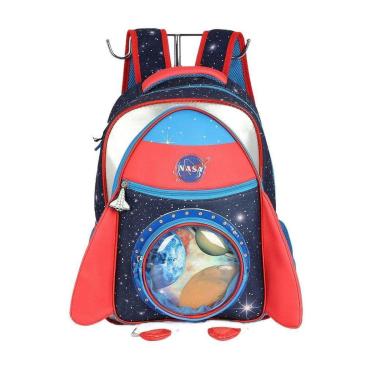 Imagem de Mochila de Costas Luxcel Nasa Azul-Masculino