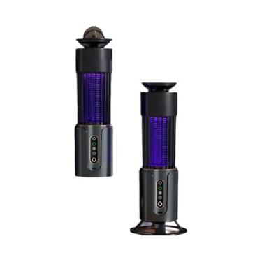 Imagem de Lâmpada Elétrica Recarregável USB Para Matar Mosquitos, Silenciosa, Ar