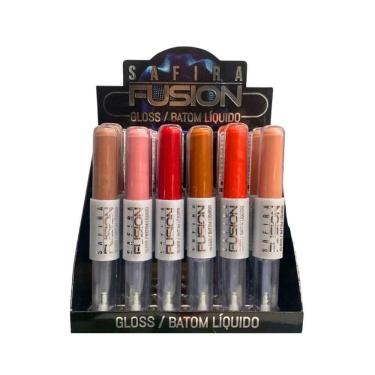 Imagem de Batom Liquido Fusion Gloss Safira - 24un