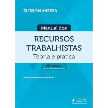 Imagem de Manual Dos Recursos Trabalhistas - Teoria E Prática - 2026