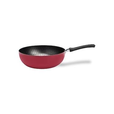Imagem de Panela Wok Brinox Anis Antiaderente Pro-Flon 4,1L 28cm Borgonha
