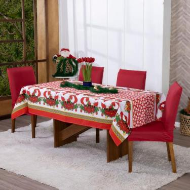 Imagem de TOALHA DE MESA OXFORD FESTIVIDADE NATAL/Toalha de Mesa 4 lugares 1,40 