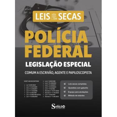 Imagem de Legislação Especial - Polícia Federal - Comum a Escrivão, Agente e Pap