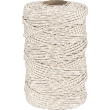 Imagem de Corda Multifilamento Trançada, 6 Mm X 180 M, Branca, Vonder