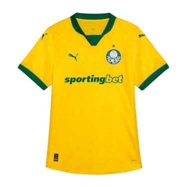 Imagem de CAMISA PUMA PALMEIRAS III 2025 FEMININA - JOGADORA-Feminino