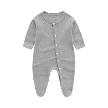 Imagem de Macacão Para Bebê Menina Ou Menino, Confortável Para Outono E Inverno,