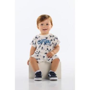 Imagem de Macaquinho para Bebê Menino Quimby-Masculino