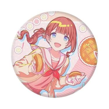 Imagem de 58mm anime pjsk aniversário cosplay traje crachá pino spte flandres br