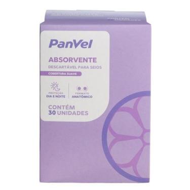 Imagem de Absorvente Para Seios Panvel Essencial Com 30 Unidades