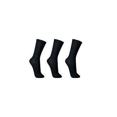 Imagem de Kit Três Pares De Meia Cano Longo Lupo, PRETO 7, 41-44