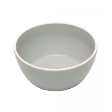 Imagem de Tigela Para Sopas E Cereais Bowl Cumbuca Pote 800ml 3 Unidades Cinza Claro