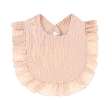 Imagem de Babadores De Bebê Em Algodão Macio, Cor Sólida, Toalha De Saliva Para 