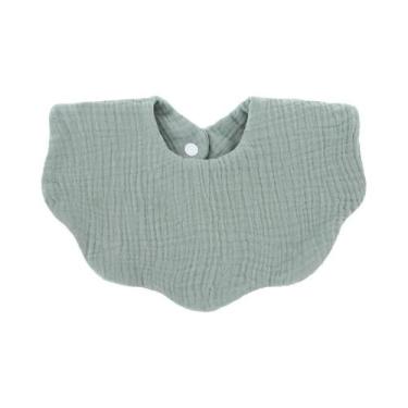 Imagem de Babadores De Bebê Em Algodão Macio, Cor Sólida, Toalha De Saliva Para 