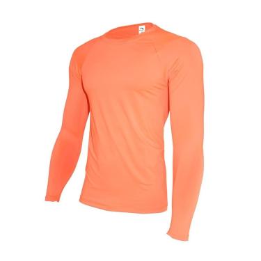 Imagem de Camisa Térmica Manga Longa em Poliéster C/ Elastano Proteção UV-Masculino