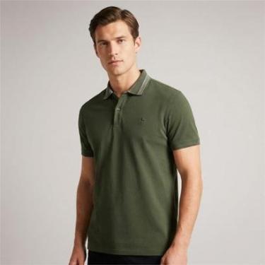 Imagem de Camisa Polo Dudalina Gola Jacquard Rlv Masculino-Masculino