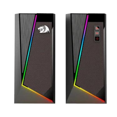 Imagem de Caixa de Som Gamer Redragon Anvil RGB Stereo 2.0 5W USB + P2 LED RGB - GS520