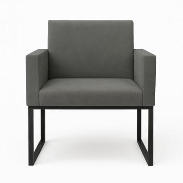 Imagem de Poltrona Decorativa Reforçada Para Espaço Beauty E Recepção - Móveis M