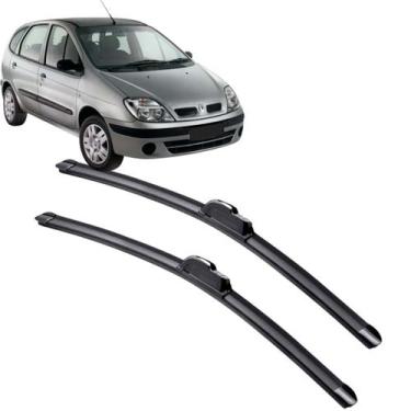 Imagem de Par Palheta Limpador Parabrisa Scenic 1997 a 2010 - Tiger