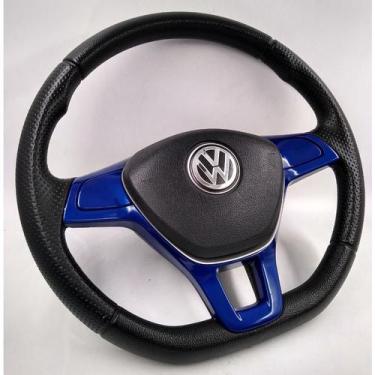 Imagem de Volante Esportivo De Caminhão Worker Volks Tsi Azul - Volkswagen