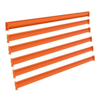 Imagem de Kit 3 Longarina Mini Porta Pallet 180x60 250kg Laranja