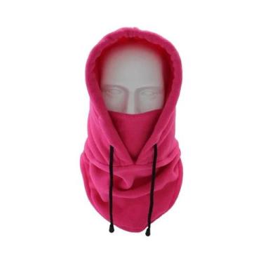 Imagem de Balaclava Térmica De Inverno Em Fleece, Protetor De Pescoço, Máscara F