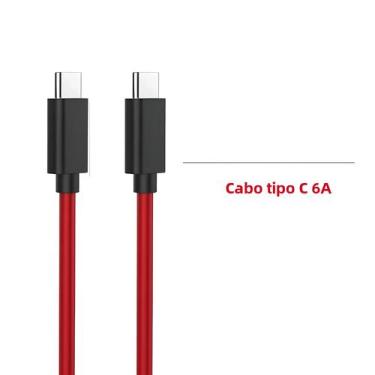 Imagem de Carregador Rápido PD de 80W a 135W (6A) para Nubia Red Magic 7/7S/Z40/