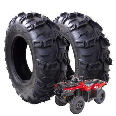 Imagem de Par Pneus Dianteiro Moto Quadriciclo Honda Fourtrax 24x8-12 - RX TIRES