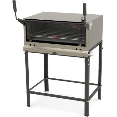 Imagem de Forno Industrial Progás PRP-860 G S/KG Aço Inox Com Refratário A Gás Com Cavalete 134 Litros P45151
