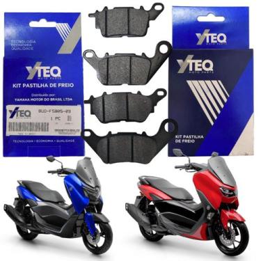 Imagem de Kit pastilha de freio dianteiro traseiro (y-teq) namx 160 2016-2026 - 
