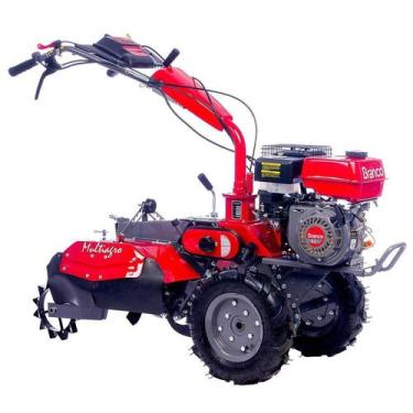 Imagem de Motocultivador Tratorito a Gasolina Bttg-6.5 - 650 Multiagro - Branco