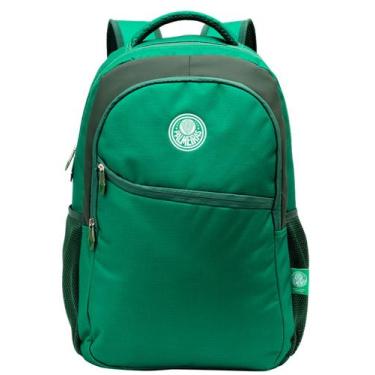Imagem de Mochila Costas Grande Escolar Palmeiras Original 16472