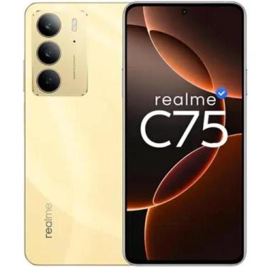 Imagem de Smartphone Realme C75 Camera Dupla 50Mp Resistente Agua e a Quedas Cel