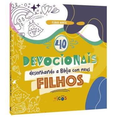 Imagem de Livro - 40 Devocionais  Desenhando a Bíblia com os meus filhos