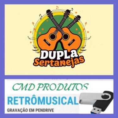 Imagem de Pen drive 8gb com Músicas = Mix Duplas Sertanejas (mp3) - CMD PRODUTOS
