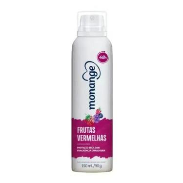 Imagem de Desodorante Aerosol Frutas Vermelhas Monange 150ML