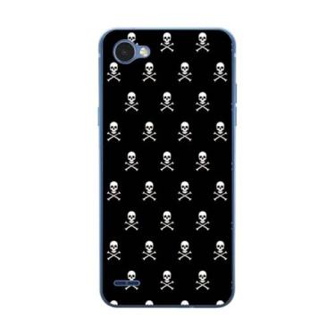 Imagem de Capa Adesivo Skin201 Verso Para LG Q6 Plus - KawaSkin