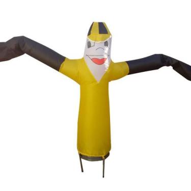 Imagem de Boneco Biruta c/ Exaustor - AG Ramos, Amarelo c/ Preto