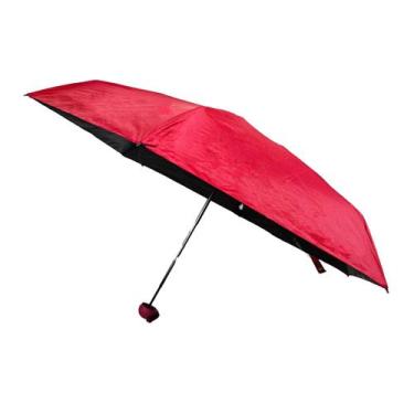Imagem de Guarda Chuva Cápsula De Bolsa Mini Portátil Resistente Dobrável Com Ca